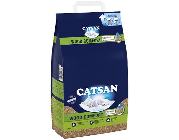 Catsan wood comfort litter